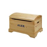 personalized toy chest bench