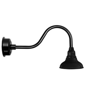 Best Idella Modern LED 1-Light Curved Outdoor Barn Light By Latitude Run Outdoor Lighting Idella Modern LED 1-Light Curved Outdoor Barn Light By Latitude Run Outdoor Lighting