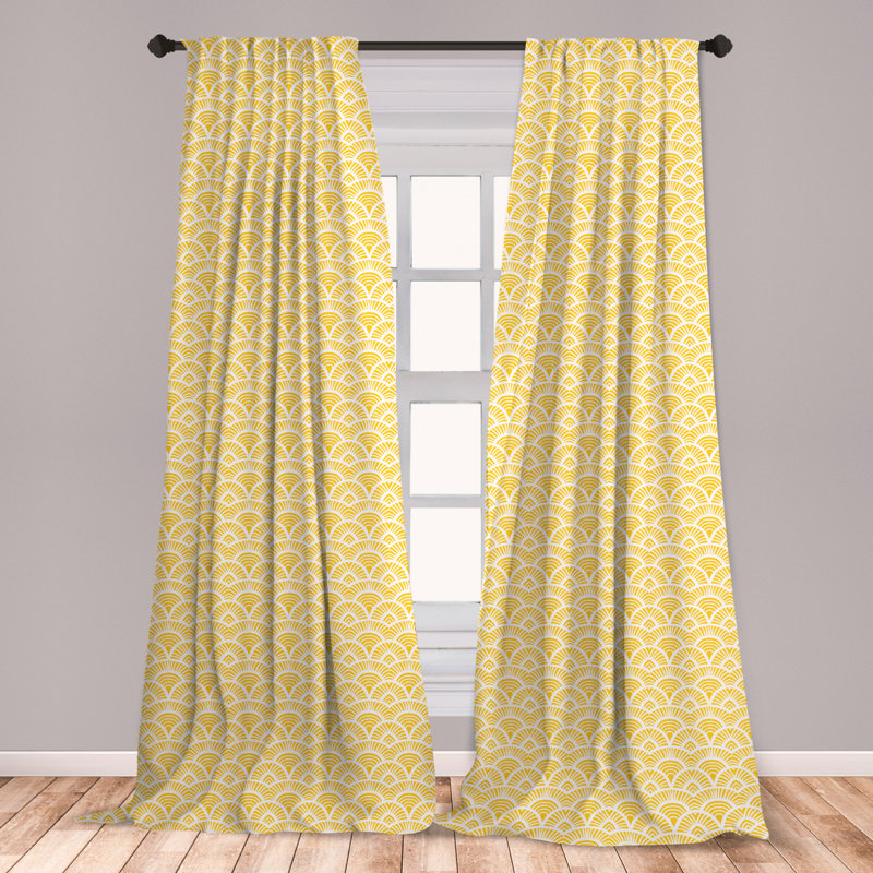 retro curtains
