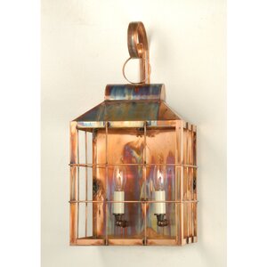 2-Light Outdoor Wall Lantern