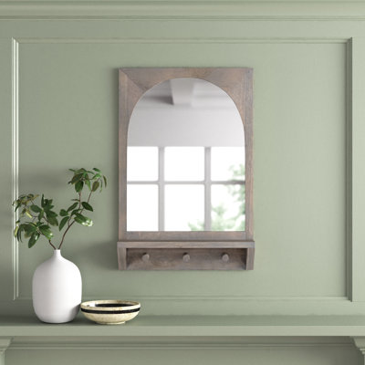 julianna andover accent mirror with hooks