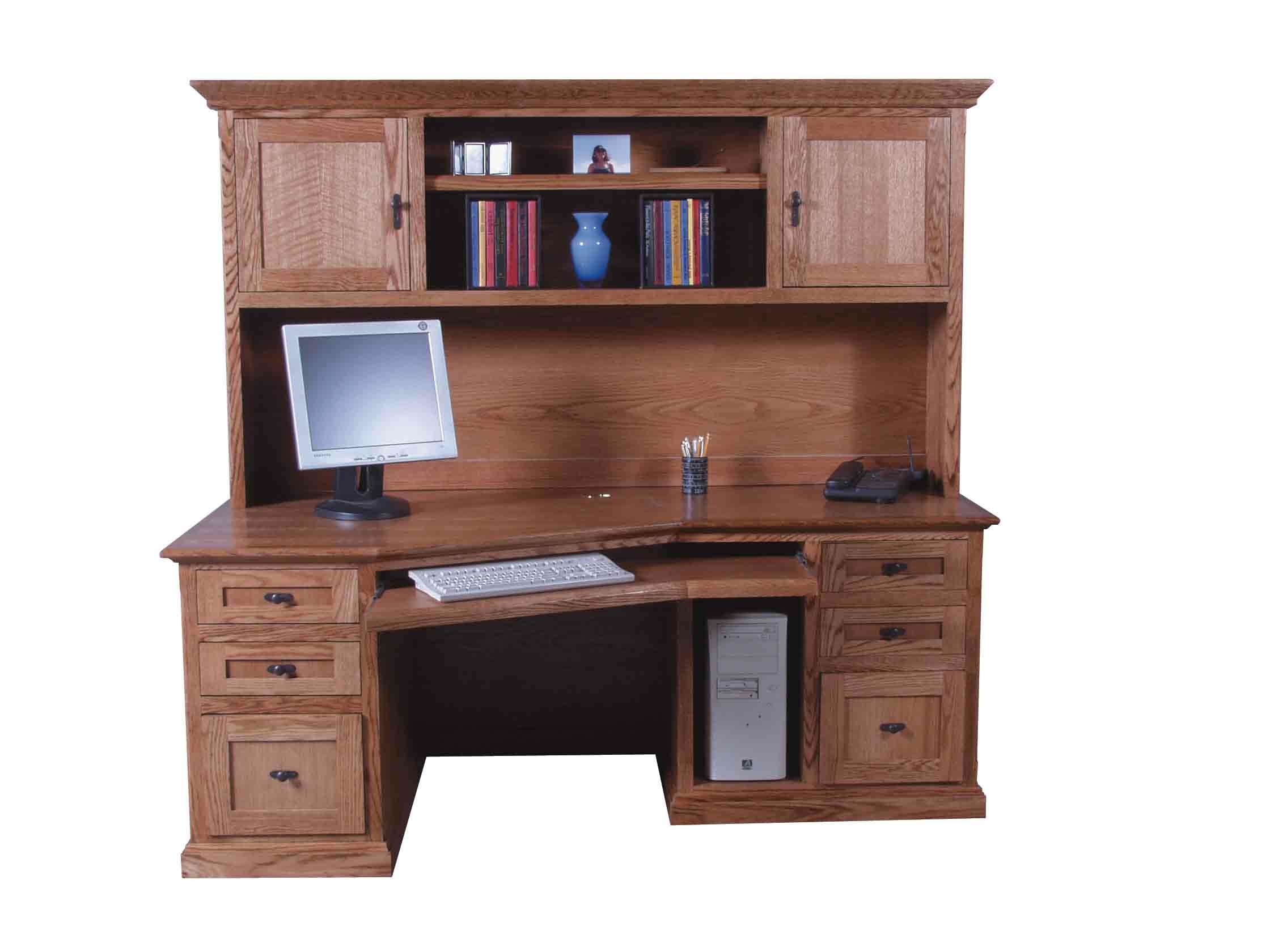 Loon Peak Laflamme Knob Computer Desk Wayfair