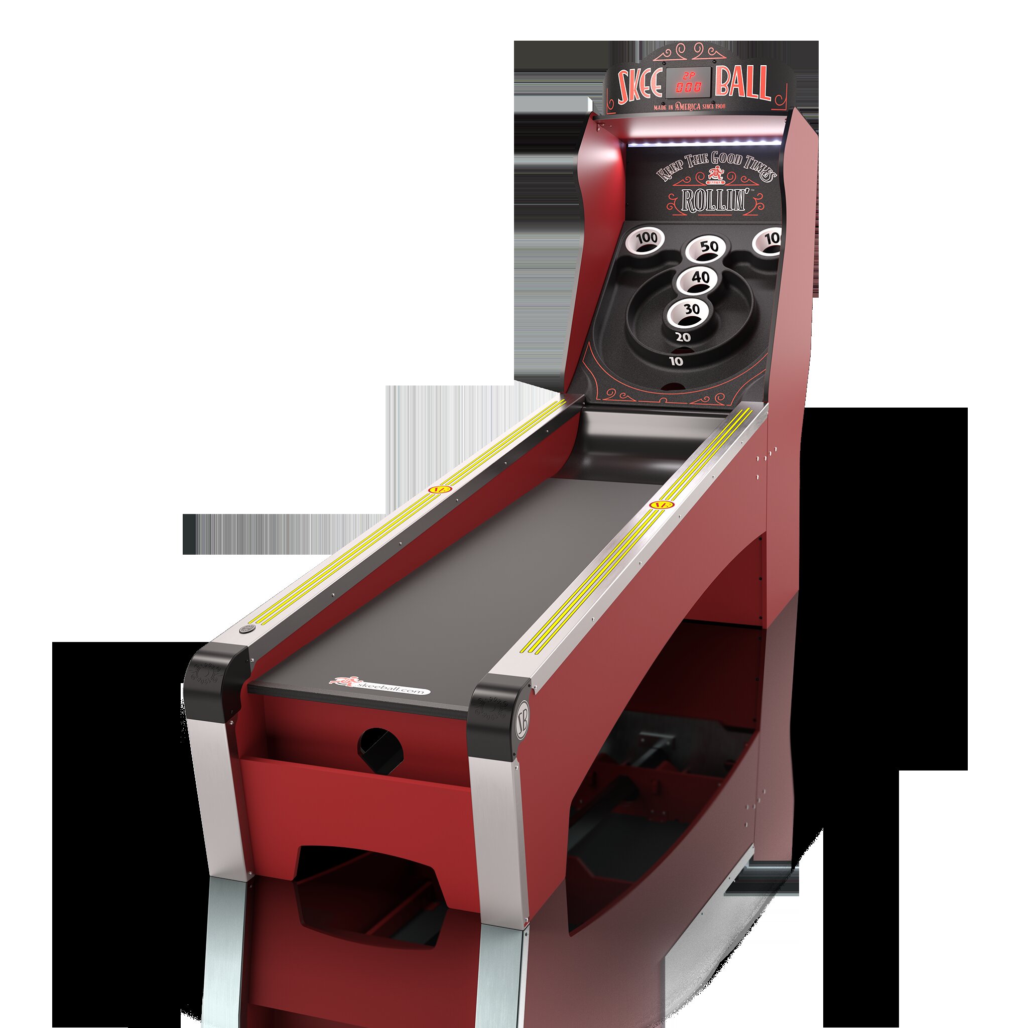 Skee Ball Deluxe Home Arcade Roll And