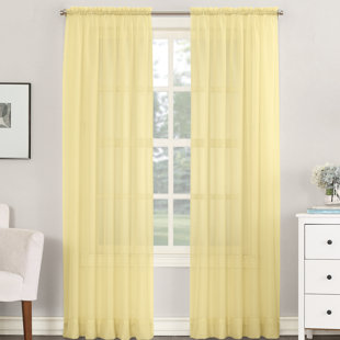 Yellow Gold Curtains D You Ll Love Wayfair Quickview