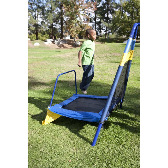 Almansor Trampoline Slide And Swing Set