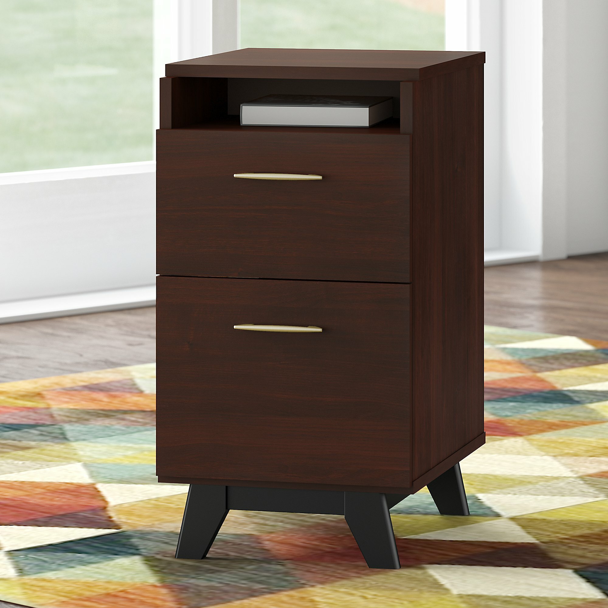 Kathy Ireland Office By Bush Centura 2 Drawer Vertical Filing