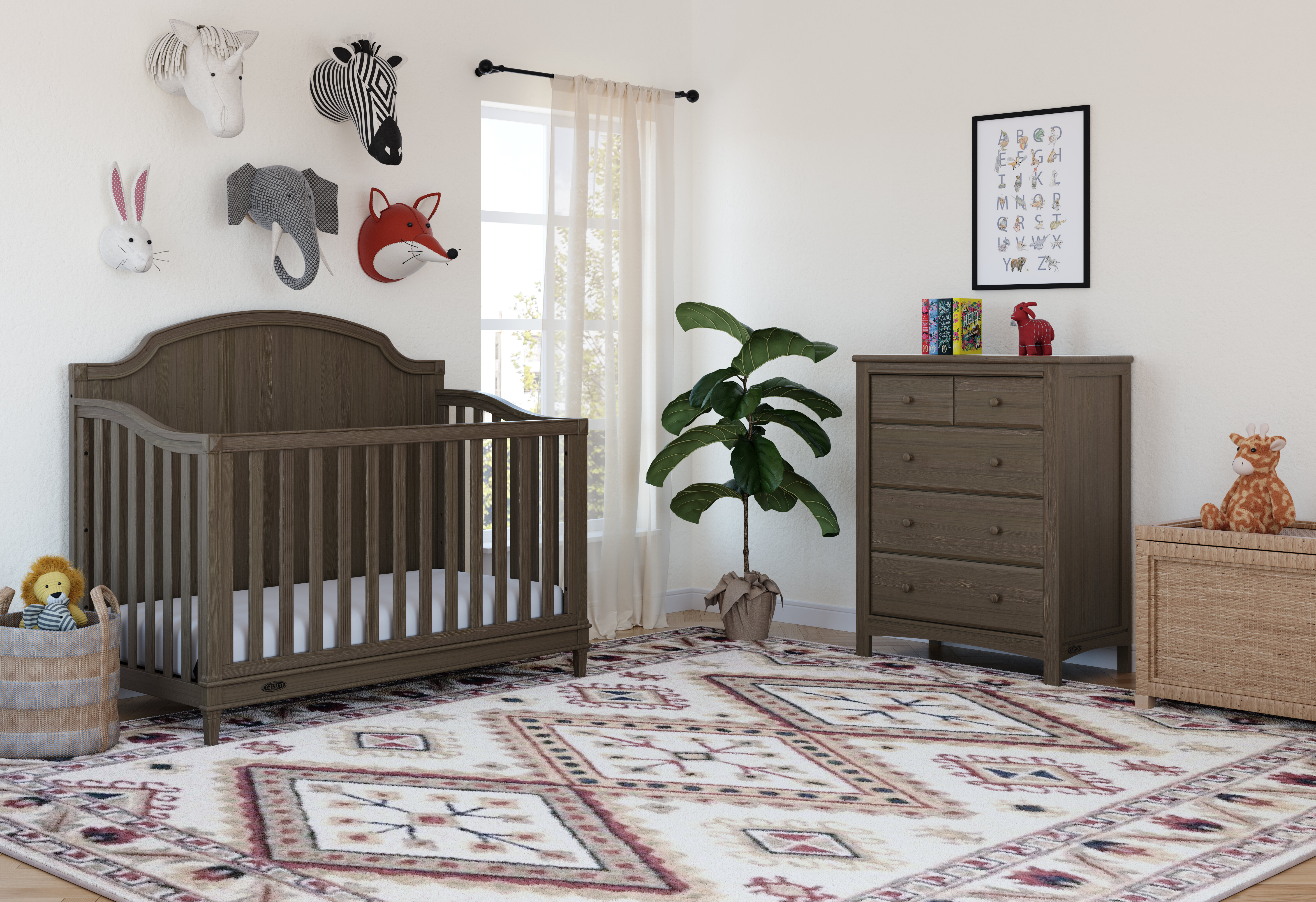 graco crib set