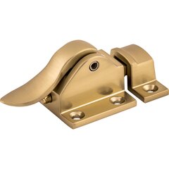 Bright Brass Friction Catch Mounting Plate Clip kitchen cabinet drawer stay new 