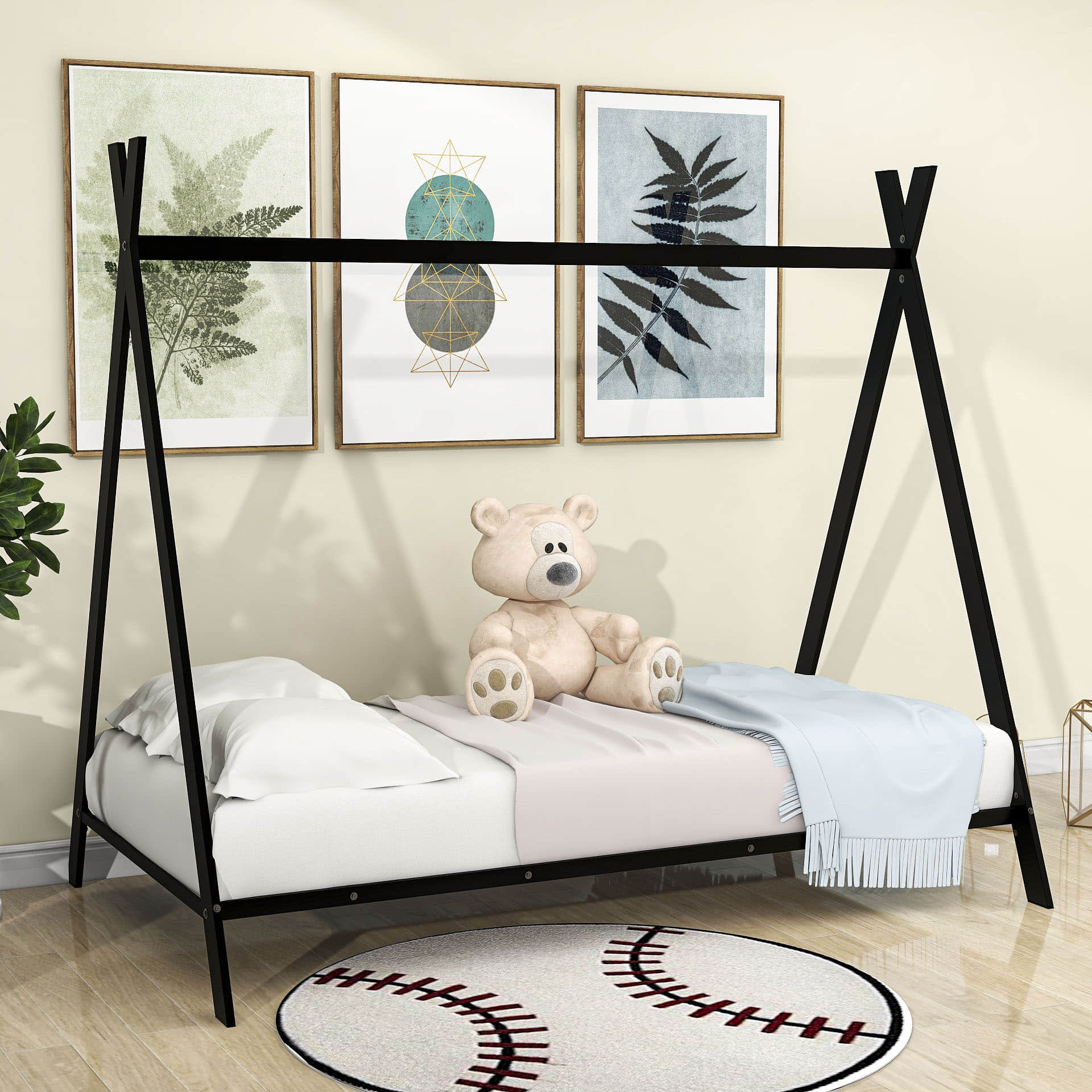 Latitude Run® Twin Low Profile Platform Bed | Wayfair