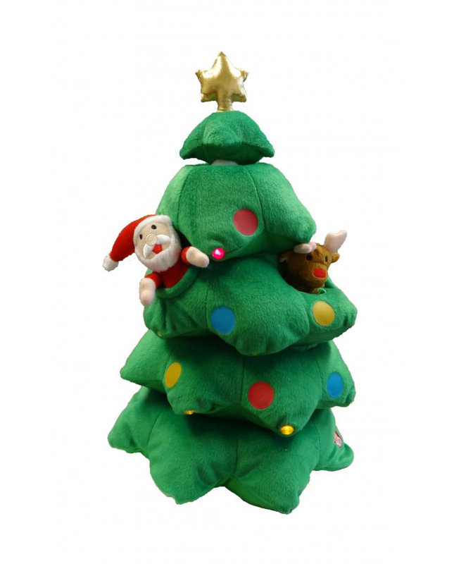 singing christmas plush