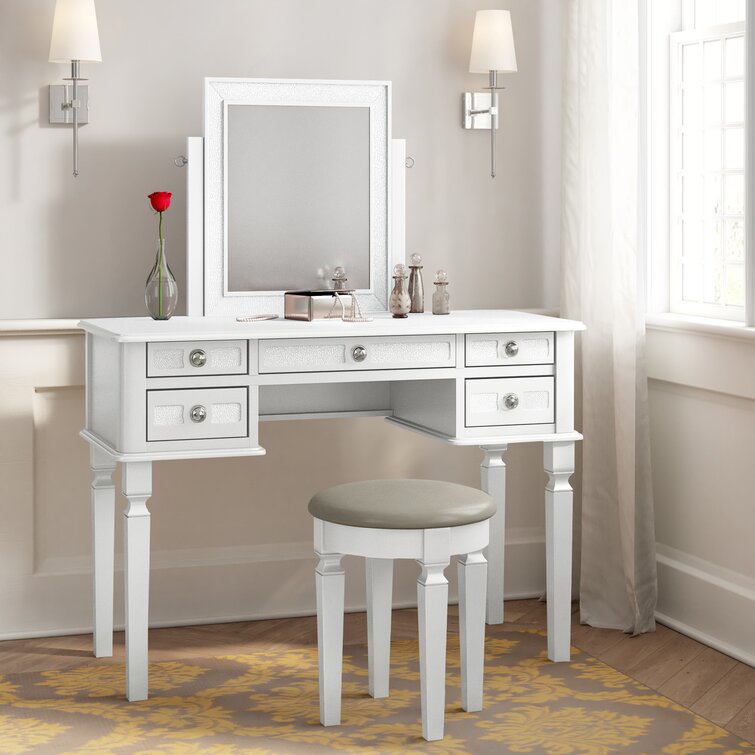 wayfair vanity seat