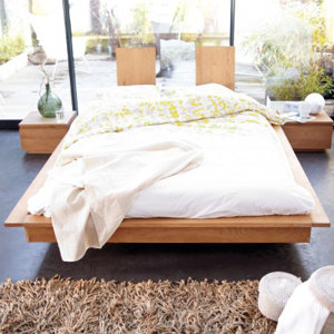 Futonbett La Toma, 160 × 200 cm von Tikamoon