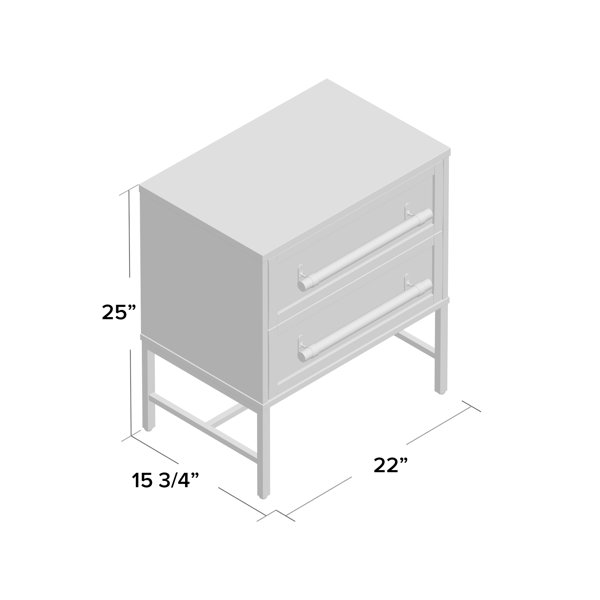 Sophia 2 - Drawer Nightstand