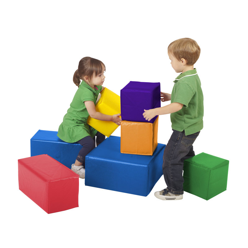 7 piece activity block set