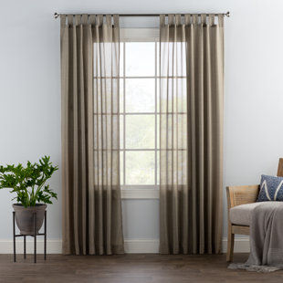 Brown Tab Top Curtains Drapes You Ll Love In 2021 Wayfair
