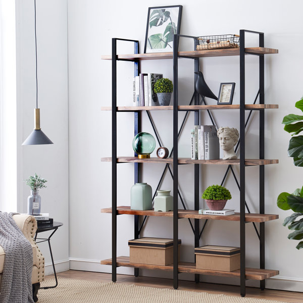 Double Sided Bookcase Wayfair Simple room divider ideas you can make at home. double sided bookcase