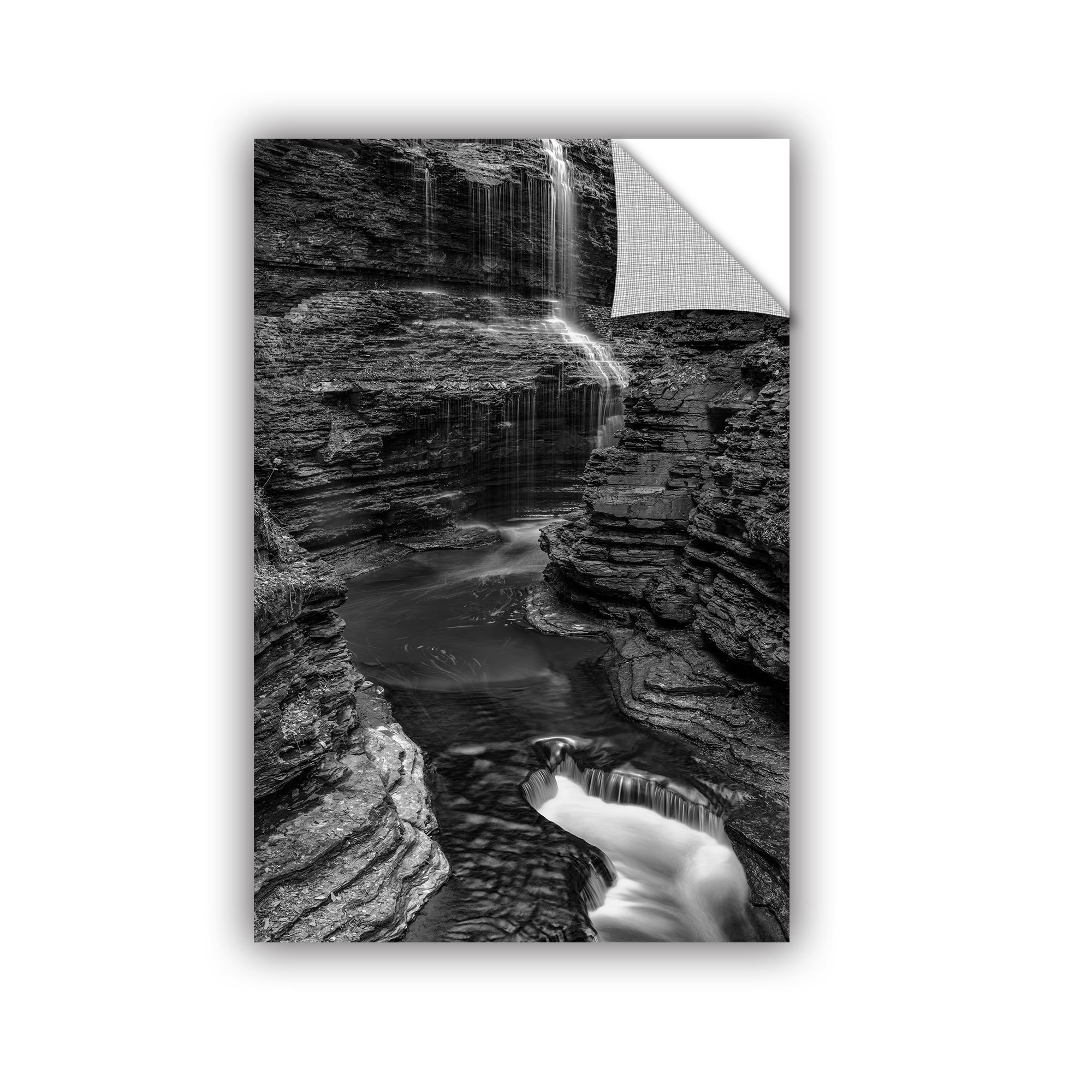 Ebern Designs Water Runs Removable Wall Decal Wayfair