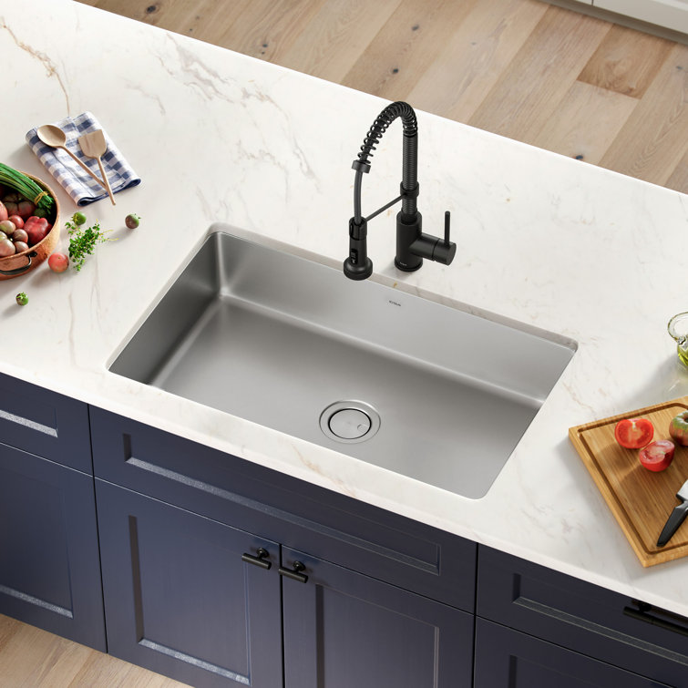 Kraus Dex 32 L X 19 W Undermount Kitchen Sink Reviews Wayfair