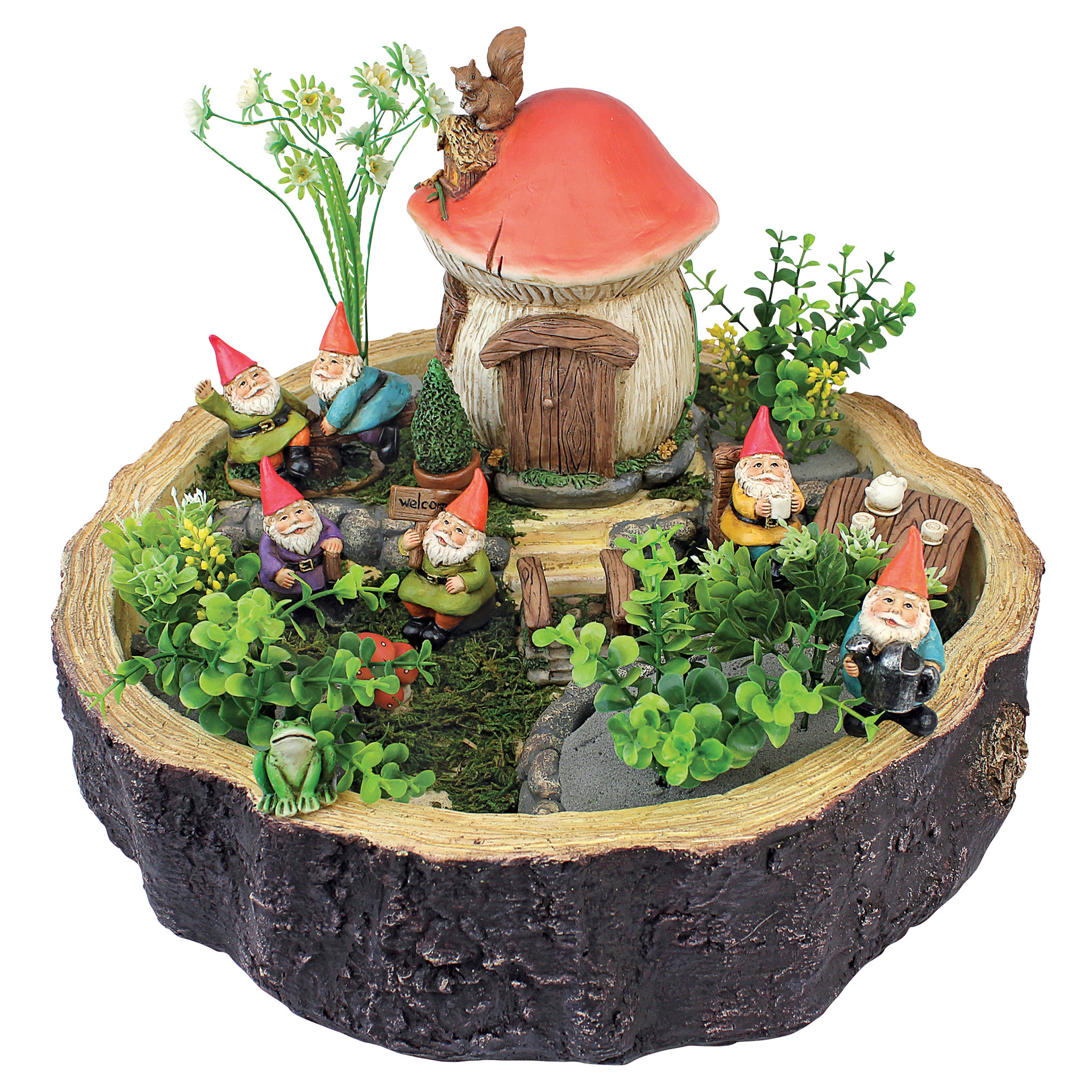 Miniature Dollhouse Small Resin Mushroom Toadstool Fairy Garden Ornament Gnomes Miniature Dollhouse Small Resin Mushroom Toadstool Fairy Garden Ornament Gnomes