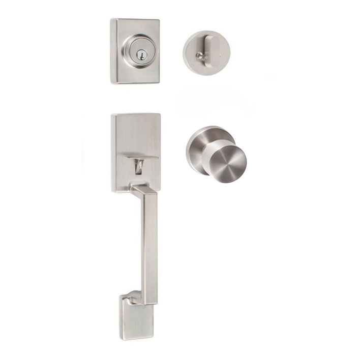 Sure Lochardware Modern Series Handleset With Single Cylinder
