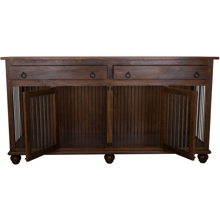 double wide pet crate