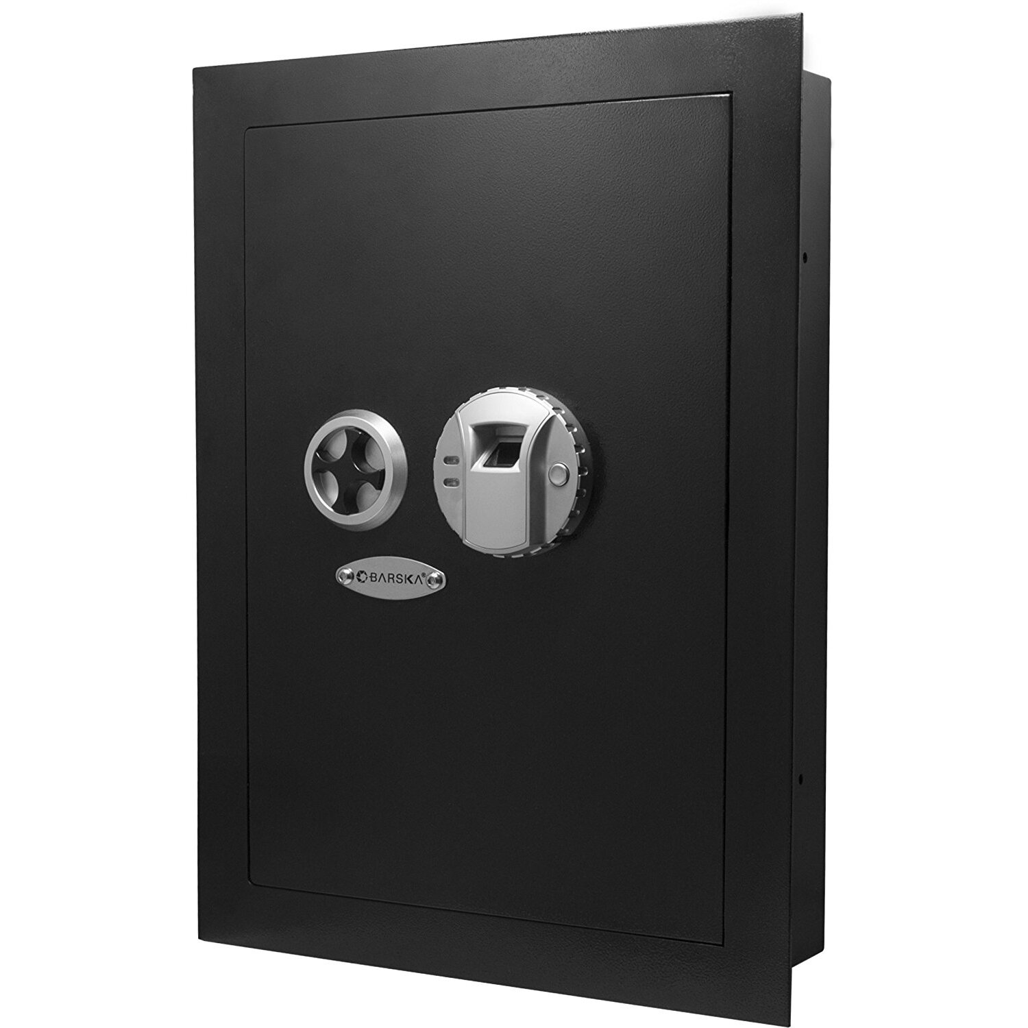 Barska Biometric Lock Wall Safe 069 CuFt Reviews Wayfair