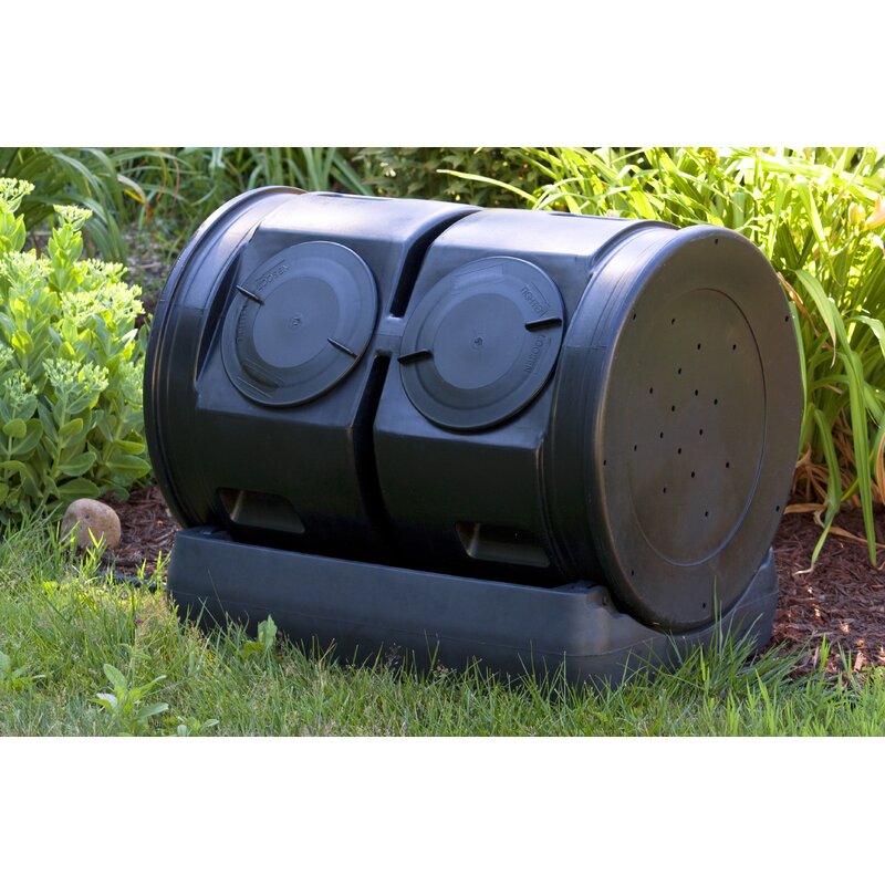 Good Ideas Compost Wizard 50 Gal. Tumbler Composter & Reviews | Wayfair