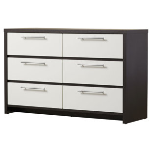 Modern Dressers And Chest Allmodern Clarkedale 6 Drawer Double Dresser