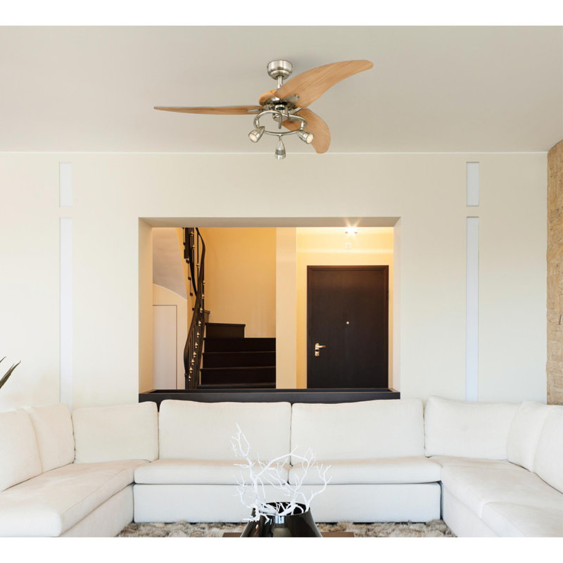 Westinghouse Lighting 48 Elite 3 Blade Ceiling Fan Light Kit