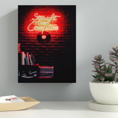 Straight Outta Compton Photographic Print on Canvas Ebern Designs