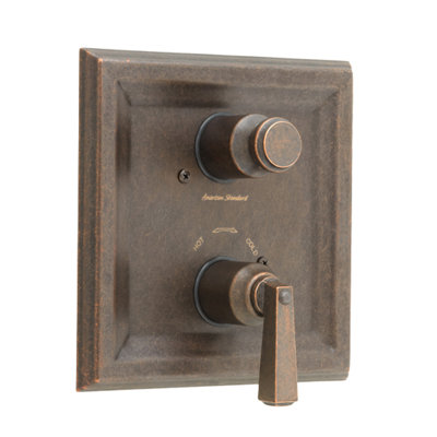American Standard Town Square Two Handle Dual Shower Faucet Trim