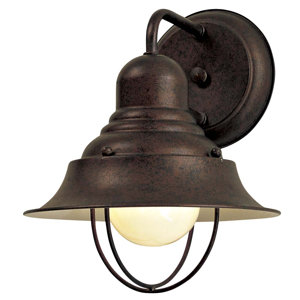 Key Vista Modern 1-Light Outdoor Barn Light