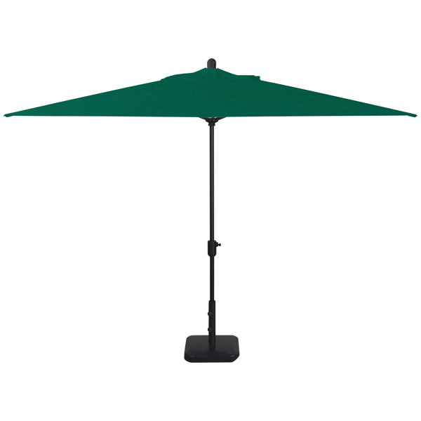 Breakwater Bay Wieczorek Auto Tilt 10 X 6 5 Rectangular Market Sunbrella Umbrella Reviews Wayfair