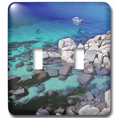 3drose Nevada Lake Tahoe 2 Gang Toggle Light Switch Wall Plate Wayfair