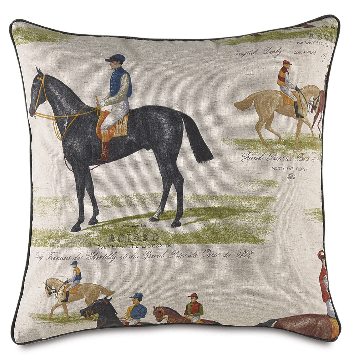 horse throw pillow