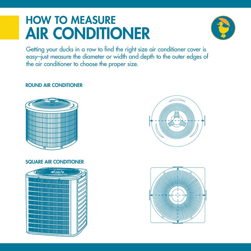 duck air conditioner cover