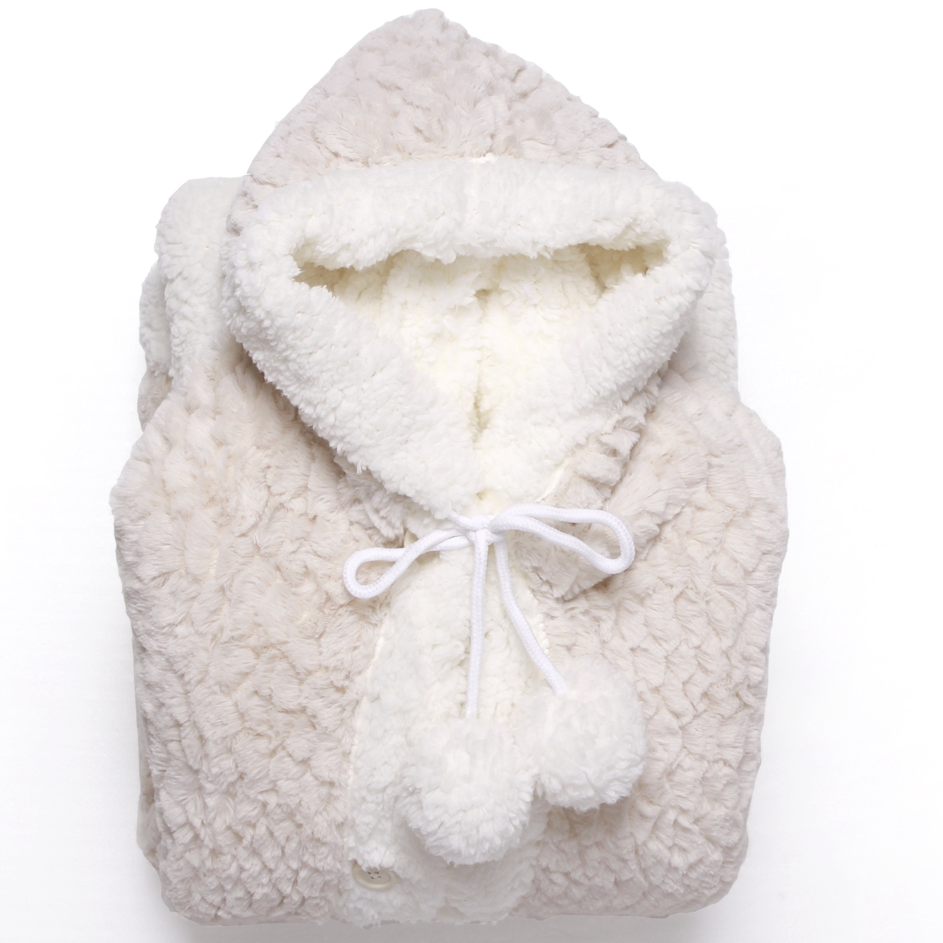 sherpa snuggle hooded throw