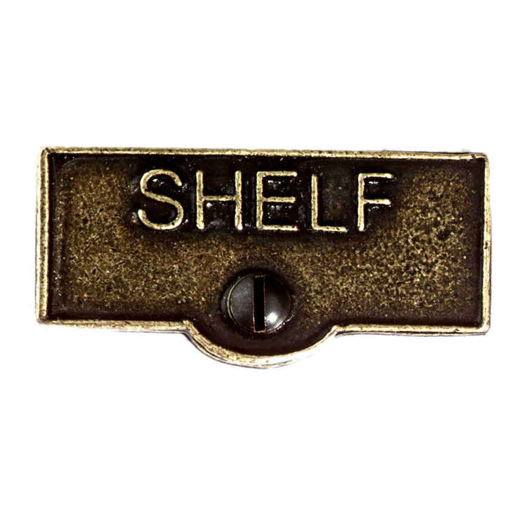 Shelf Name Signs Labels Switch Plate Tag
