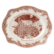 Johnson Brothers Twas The Night Before Christmas 2021 Wayfair Stoneware Johnson Brothers Serving Trays Platters You Ll Love In 2021