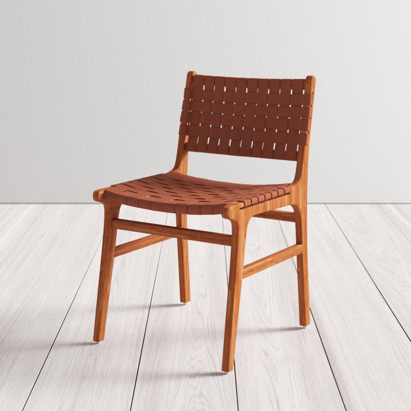 Bridget Solid Wood Upholstered Dining Chair & Reviews AllModern