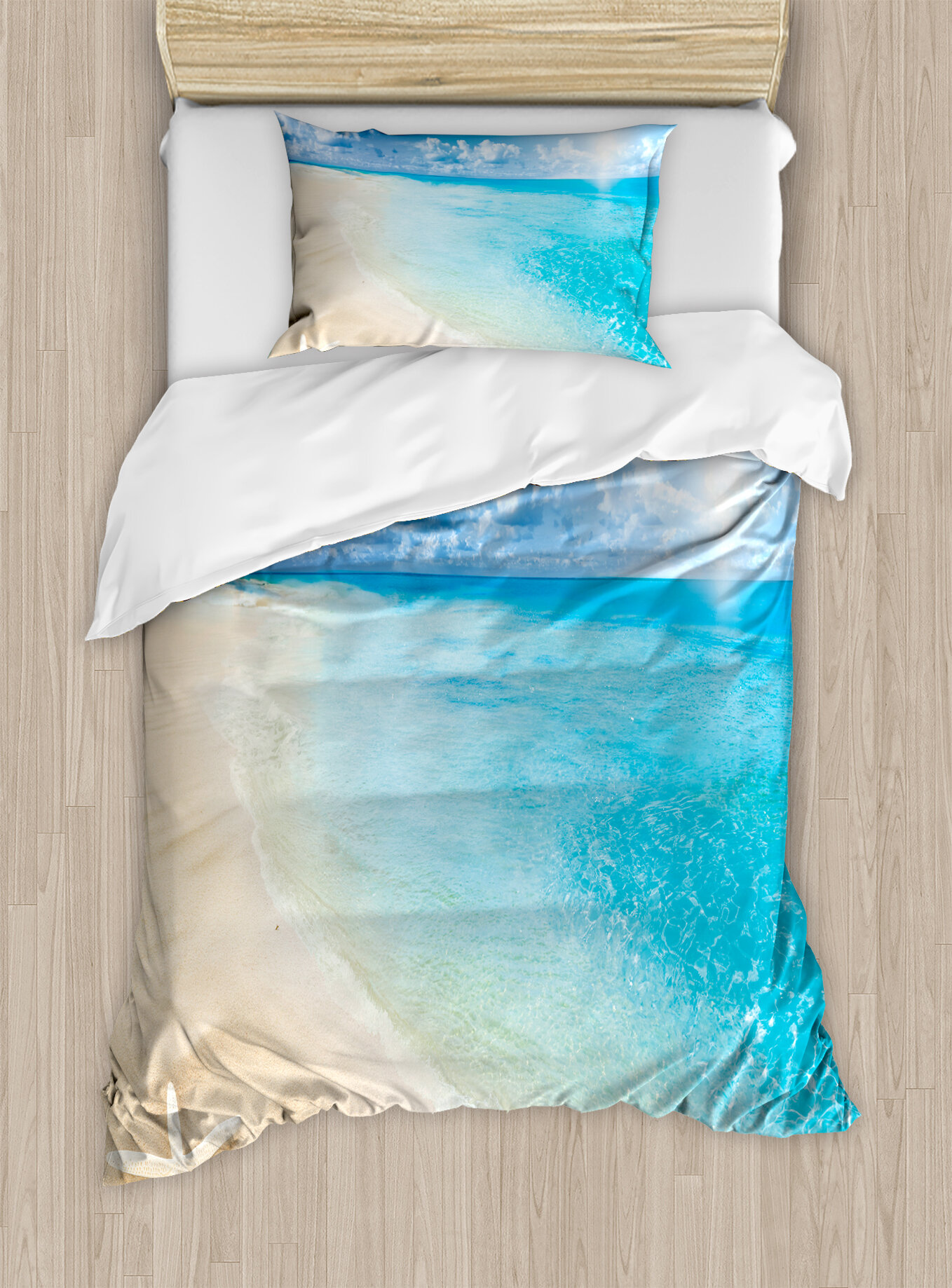 East Urban Home Beach Duvet Cover Set Wayfair