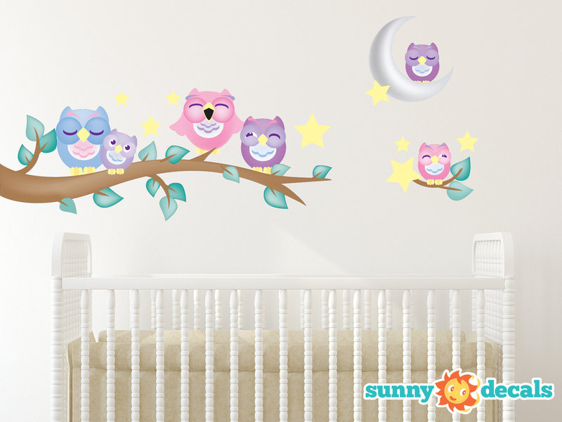 owl decals for walls