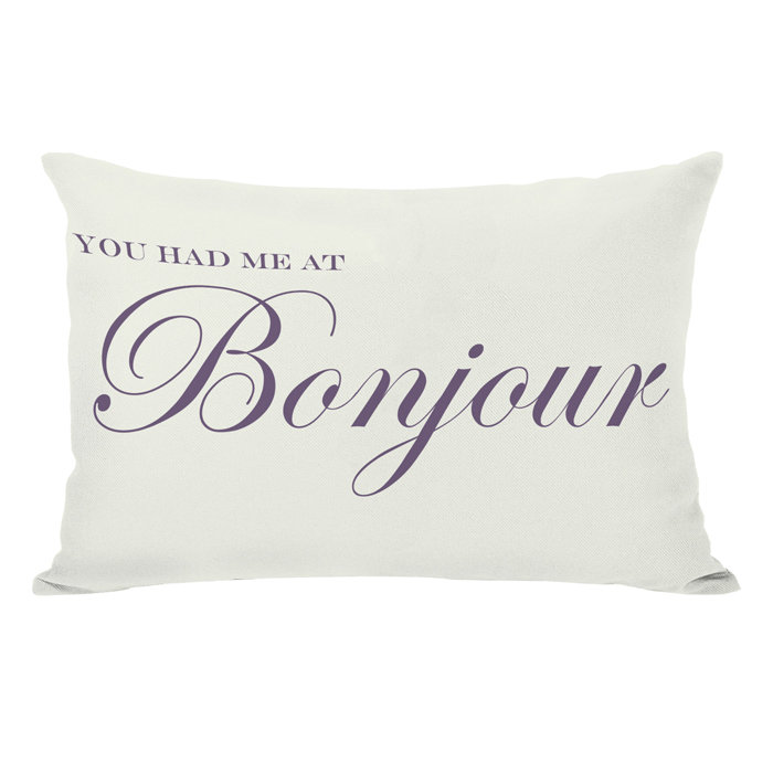 Bonjour Lumbar Pillow