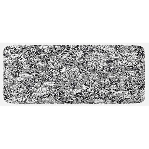 East Urban Home Floral Arrangement With Variety Of Flowers In Black And White Simple Artwork Print Black White Kitchen Mat Wayfair Patrick's day printables are a simple and easy way to decorate for st.patrick's day! wayfair com
