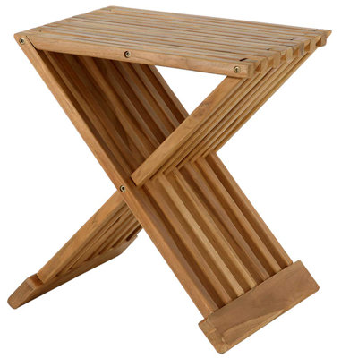 Larman 16" W Teak Shower Bench
