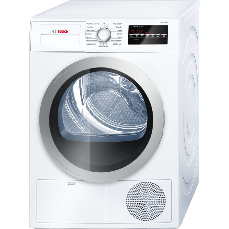Bosch 500 Series Compact 4 Cu Ft Ventless Electric Dryer Wayfair