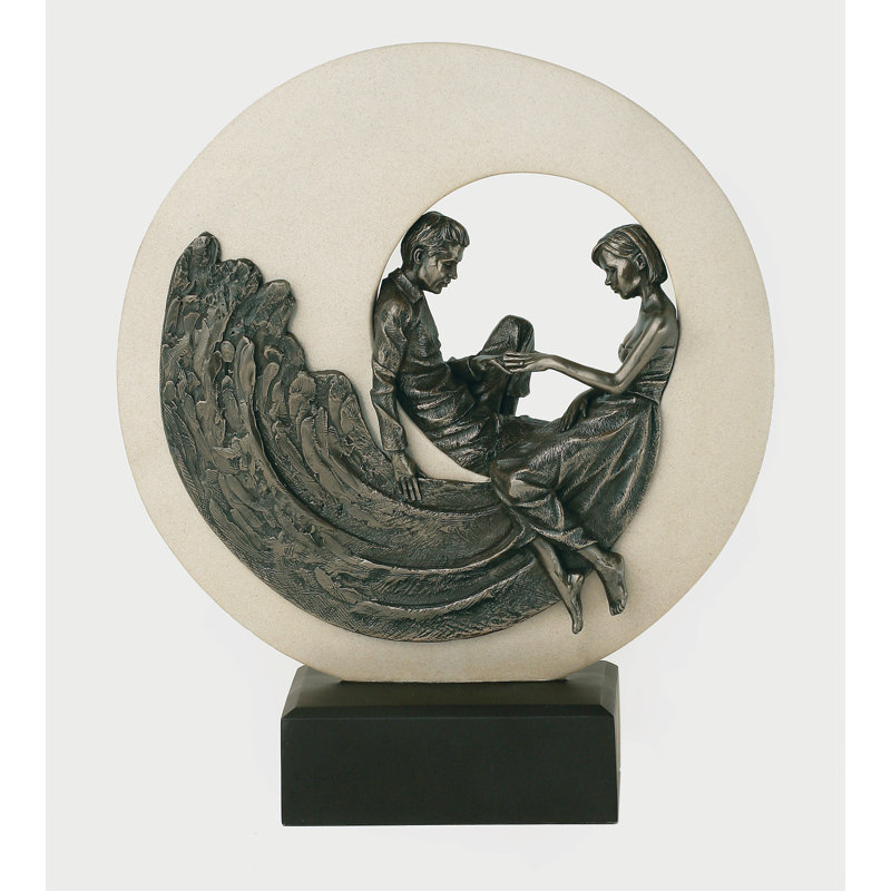 Rosalind Wheeler Girardi Circle of Love Figurine Wayfair.co.uk