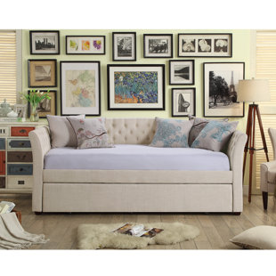 Milligan Twin Daybed With Trundle by Three Posts