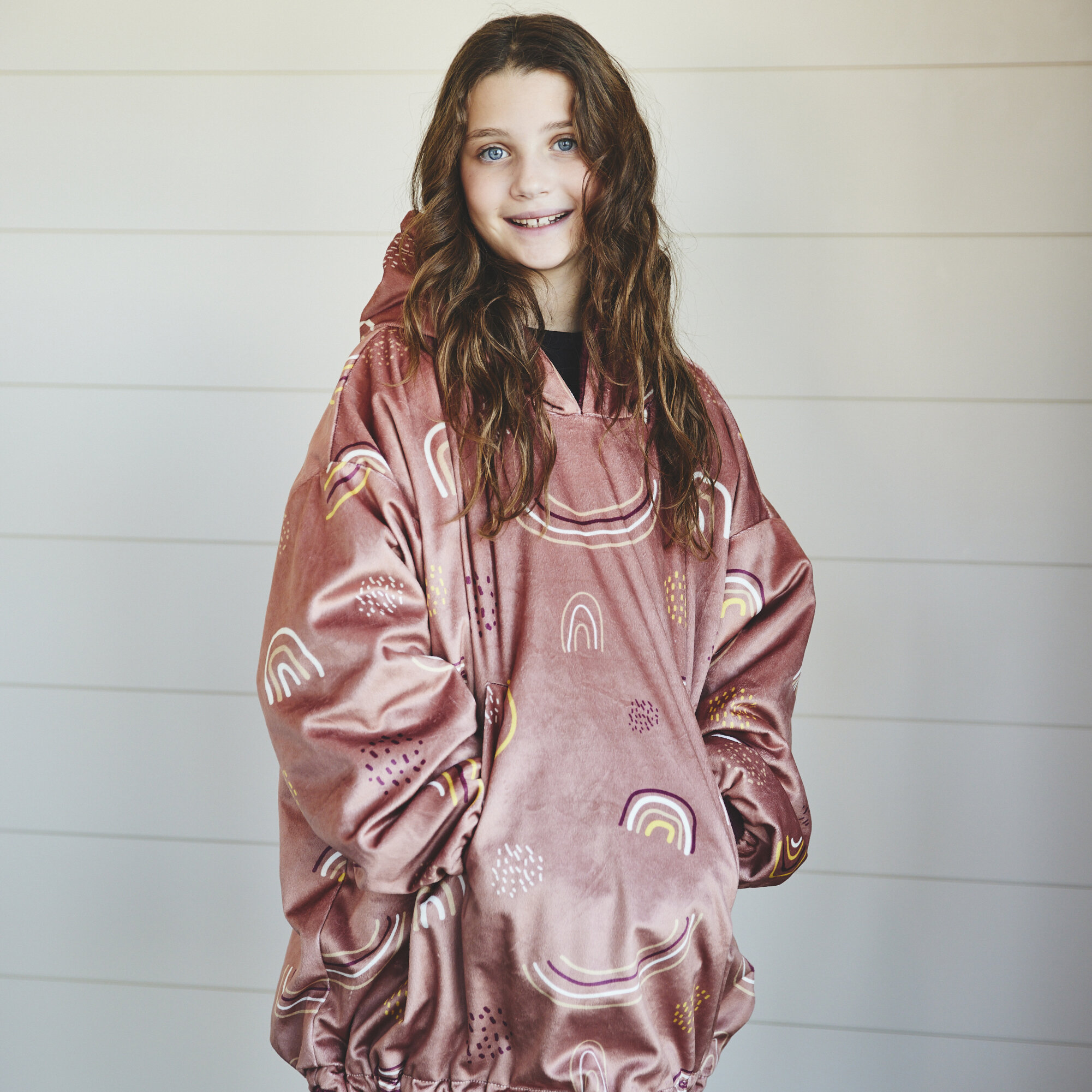 oversized wearable blanket hoodie