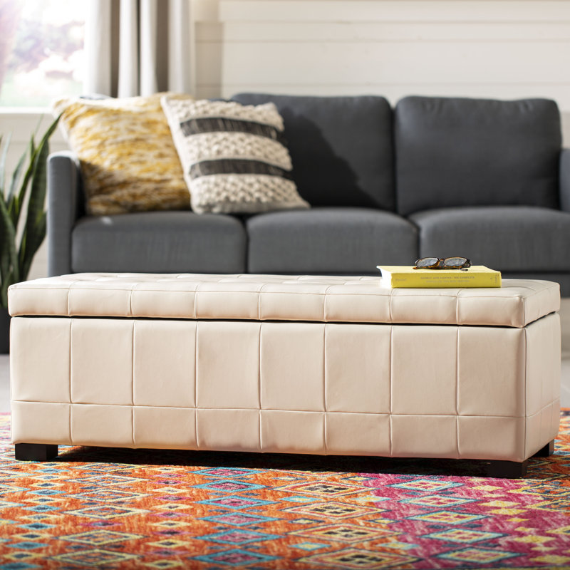 Brayden Studio Sinope Upholstered Storage Bench Reviews Wayfair
